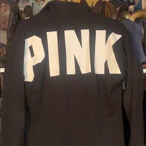 PINK half zip jacket